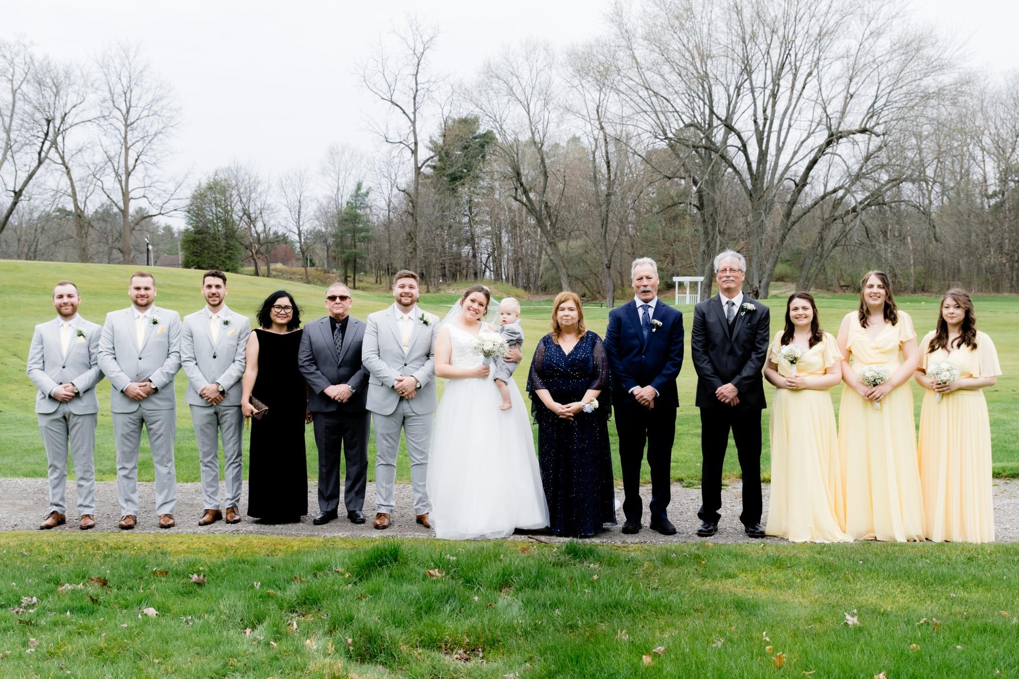 A Rainy Day Romance: The Brockville Country Club Wedding of Ashley and Sean